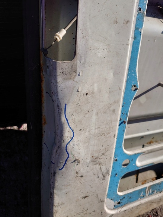 фото №11, Двері лівий зад задні ford transit mk7 mk6 06-13