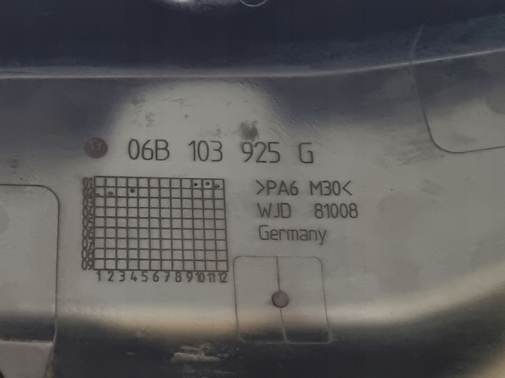 фото №11, Захист двигуна volkswagen vw passat b5 2,0b 00-04 06b103925g