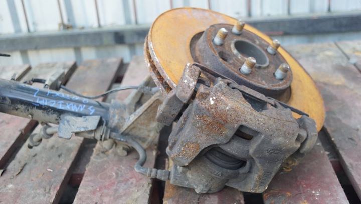 фото №6, Поворотный кулак амортизатор левый перед ford s-max mk1 рестайлинг 2.0 tdci