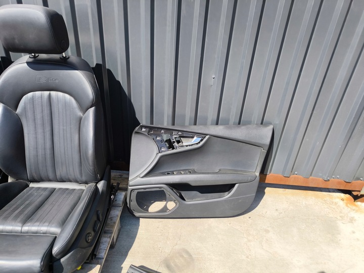 фото №5, Сидіння сидіння комплект s line audi a7 4g8 підігрів електрика 2010-2017 !!!