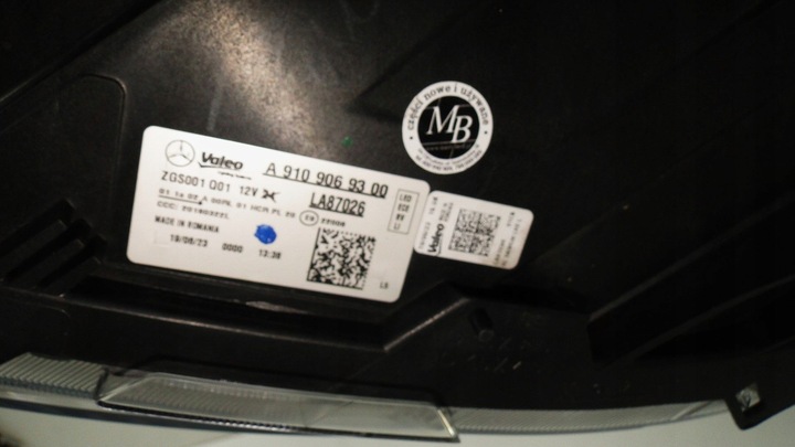 фото №16, Mercedes sprinter w907 907 w910 910 лампа ліва led high performance