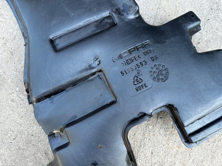 фото №5, Защита шасси правая 51953593 fiat 500x