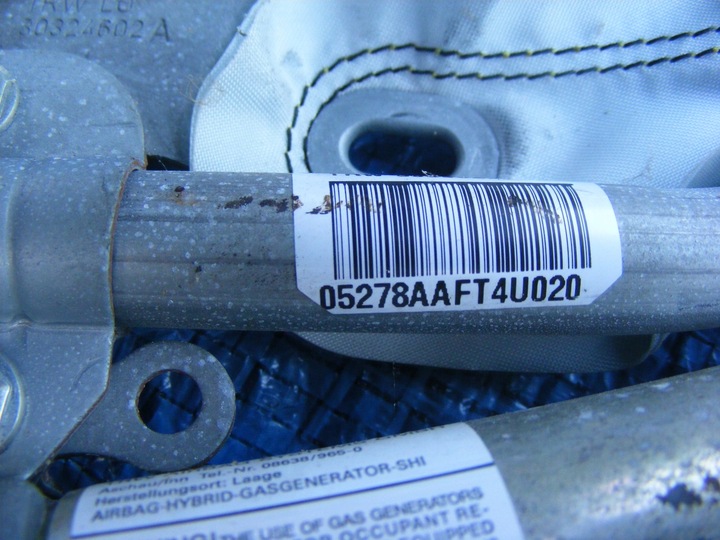 фото №9, Opel astra g ii 2 bertone купе шторка повітряна бокова ліва права подушка безпеки