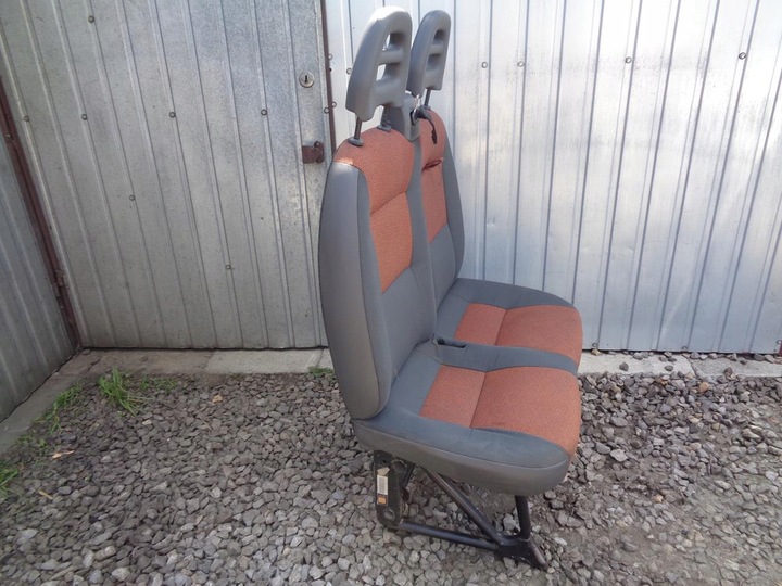 фото №6, Сиденье правые пассажира двойной fiat ducato 3 iii jumper boxer 2006- европа