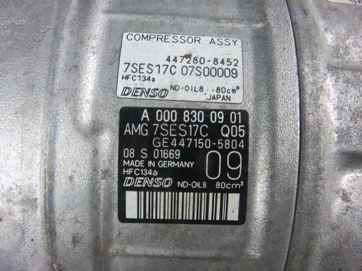 фото №9, Компресор кондиціонера mercedes c63 a0008300901