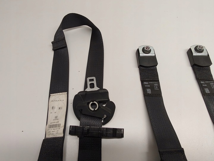 фото №5, Jeep cherokee kl ремені безпеки оригінал seat ремені 13-18