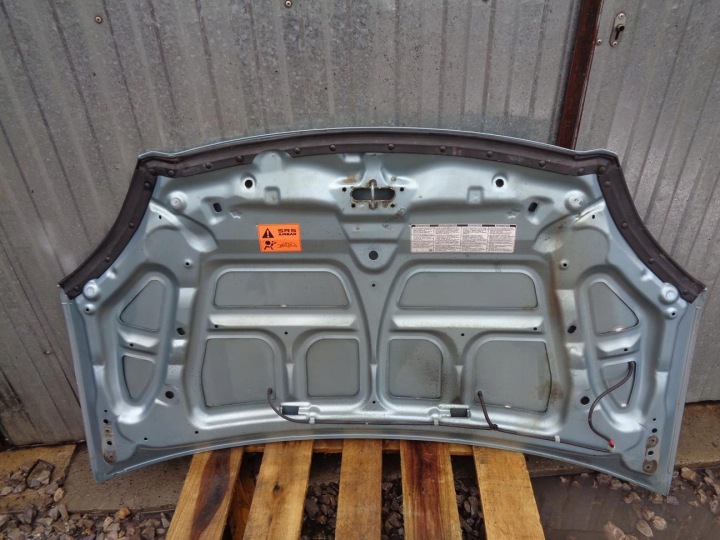 фото №6, Капот кришка двигуна перед honda civic 7 vii hb 5d 2001- лак: g502m