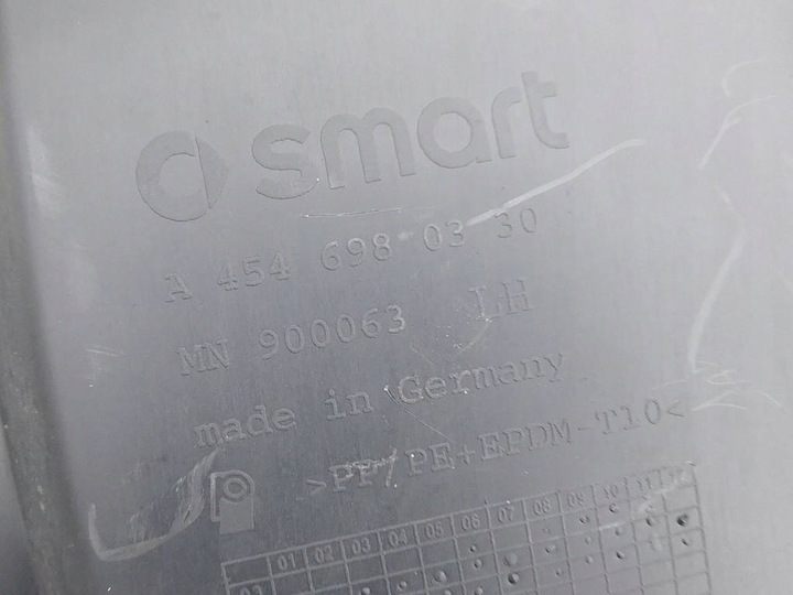 фото №5, Smart forfour i 2006r подкрылок левый зад