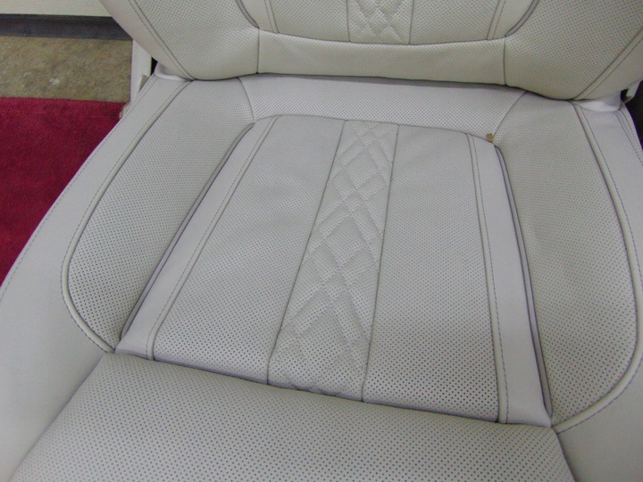 фото №6, Bmw g30 5 рестайлінг комплектні салон сидіння диван now org nappa weis