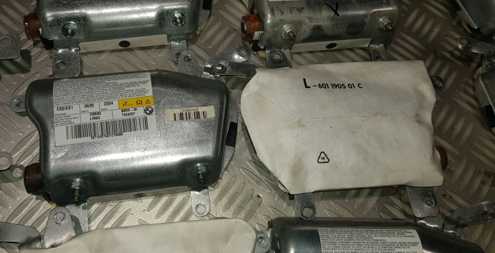 фото №5, Bmw e60 e61 подушка безопасности подушка обшивка дверь левая перед 601190501c