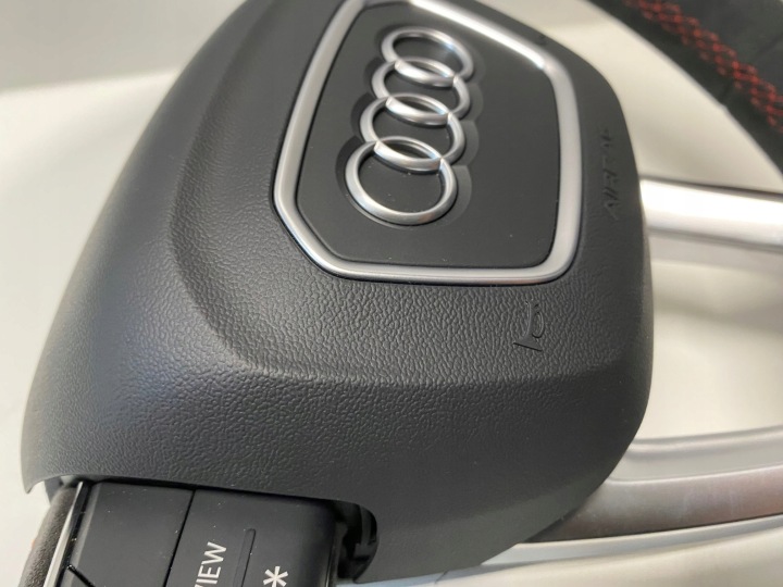 фото №10, Audi rs4 rs5 a5 a4 8w b9 sq5 q5 руль алькантара подушка новая с подогревом