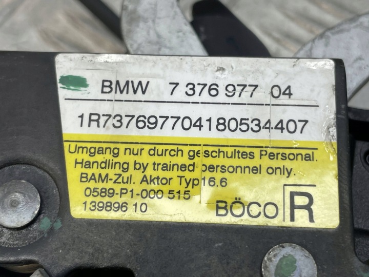 фото №10, Bmw (oem) 7376977 2' f46 замок активный капота правое