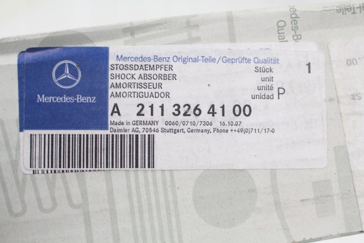 фото №9, Mercedes-benz e w211 rear shock абсорбер a2113264100 оригінал