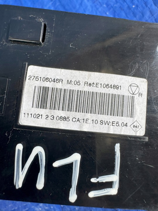 фото №11, Панель кондиціонера renault fluence ze 275106046r