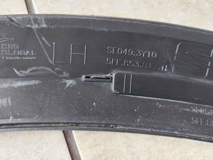 фото №12, Планка крыльев - левый зад - seat cupra formentor