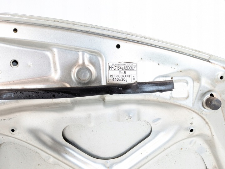 фото №10, Капот кришка двигуна срібна toyota corolla verso 2 ii 04-09