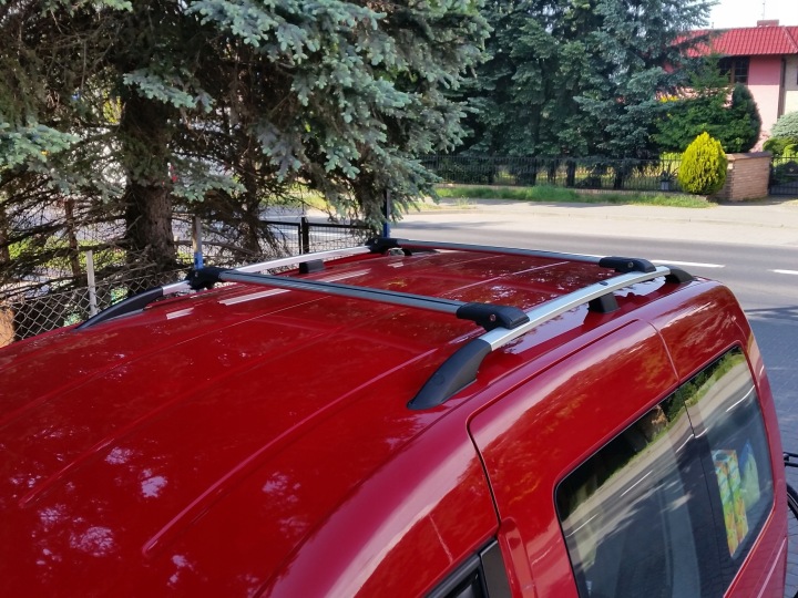 фото №13, Volkswagen vw caddy l1 короткий 2010-2020 рейлінги дахові багажник