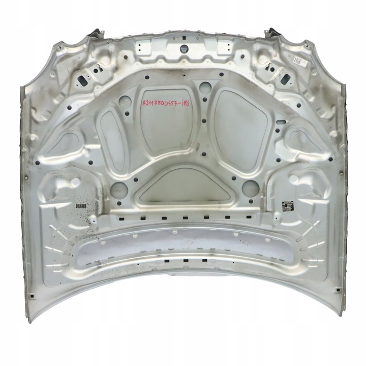 фото №9, Mercedes w211 капот кришка двигуна iridium срібний срібний металік - 775