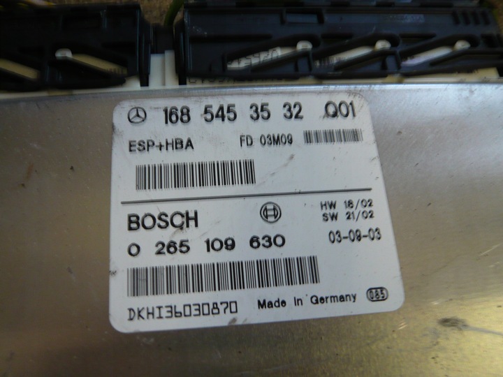 фото №2, Модуль блок керування esp 1685453532 mercedes-benz w168