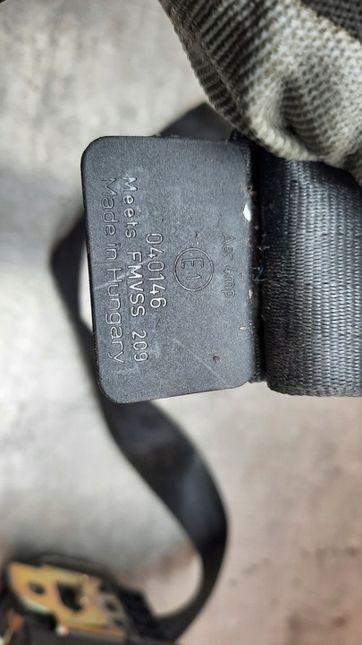 фото №5, Pas безпеки vw passat правий перед 651084800