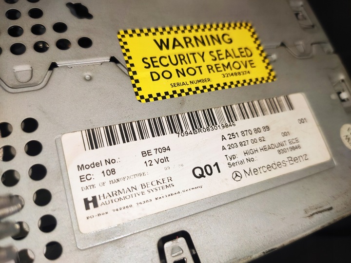 фото №16, Mercedes w251 r-klasa радіо cd навігація навігація екран панель стан bdb