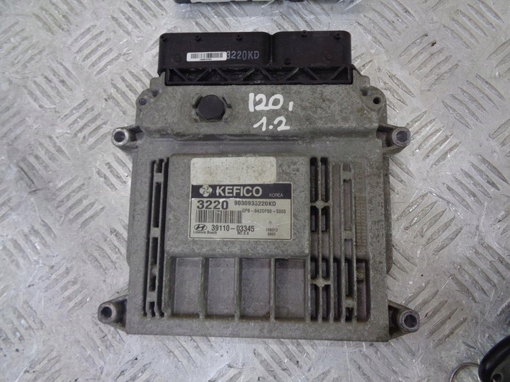 фото №6, Комп'ютер набір стартовий імобілайзер старт hyundai i20 i 1.2 b 2008- 39110-03345