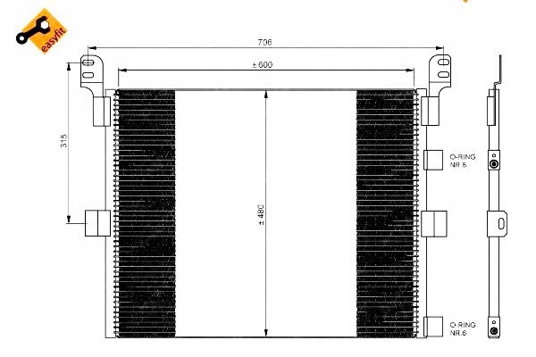 фото №1, Nrf конденсатор кондиционера