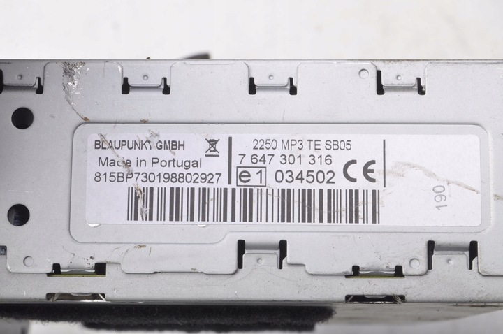 фото №6, Citroen nemo радіо cd 7647301316