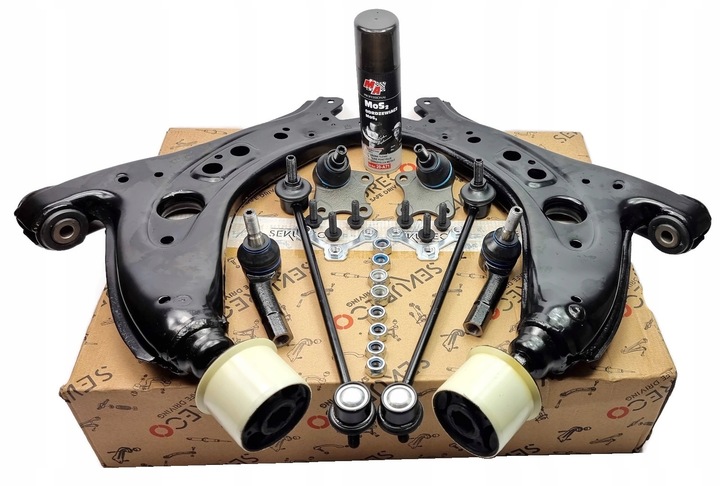 фото №1, Набор рычагов fabia i ii roomster vw polo +втулки