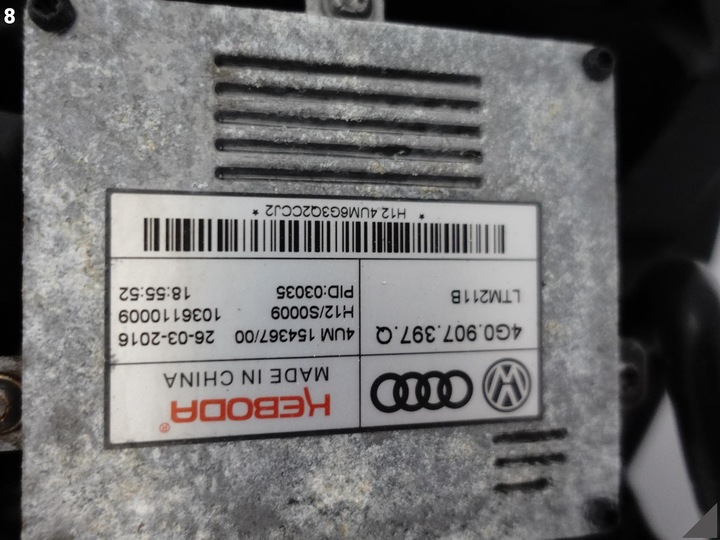 фото №9, Audi a6 s6 c7 4g0 рестайлінг 14-18 повний led лампа права перед eu комплектна 034h