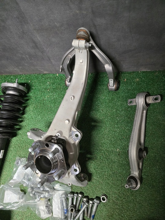 фото №9, Поворотный кулак левая перед рулевая рейка рычаг tesla y