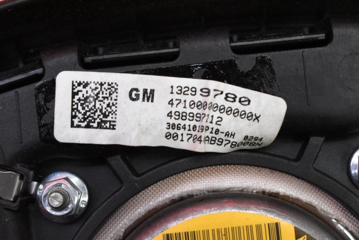фото №7, Подушка подушка безопасности водителя 13299780 opel astra 4 iv j рестайлинг 11-20