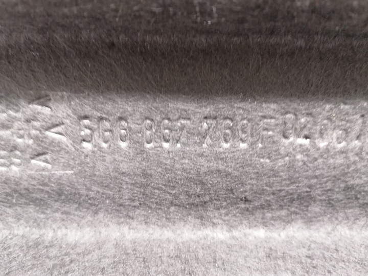 фото №5, Vw golf vii 7 полиця задня багажника оригінал 12-19