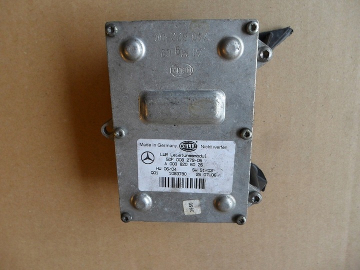 фото №12, Модуль ксенон lwr mercedes w211 w171 a0028202426