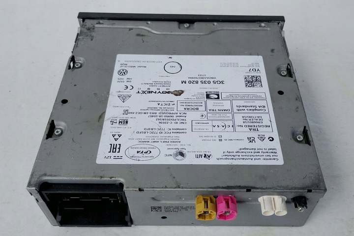 фото №7, Зчитувач навігації мультимедіа mib3 vw tiguan passat b8 golf viii 3g5035820m