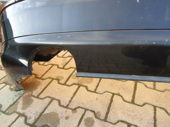 фото №11, 4 mercedes w203 купе бампер задній + балка лак 197 датчики паркування