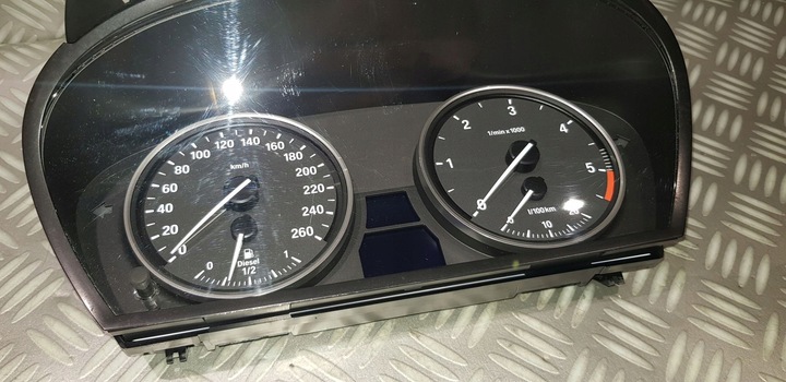 фото №8, Bmw 5 e60 e61 lci рестайлинг 2.0 3.0 d дизель спидометр рамка приборы 9194889 европа