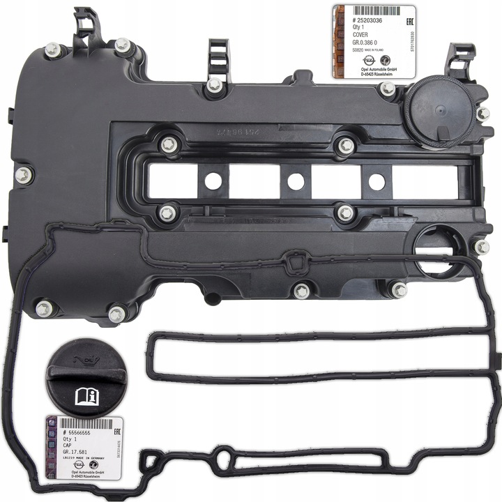 фото №1, Оригінальна кришка клапанів разом з кришкою opel insignia a / mokka 1.4 1.4t