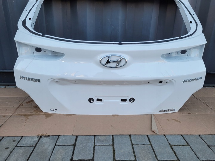 фото №9, Задня кришка багажника hyundai kona електричний зад