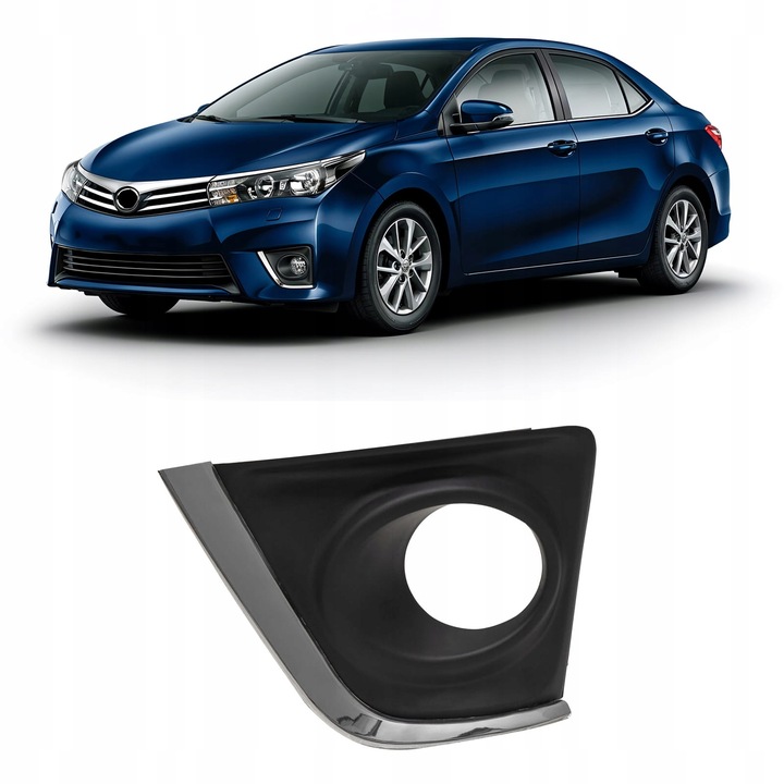 фото №1, Решётка галоген левая 8148202390 toyota corolla e16