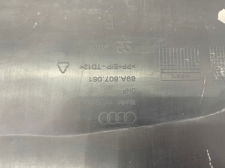 фото №10, Audi q4 89a спойлер накладка бампера перед 89a807061