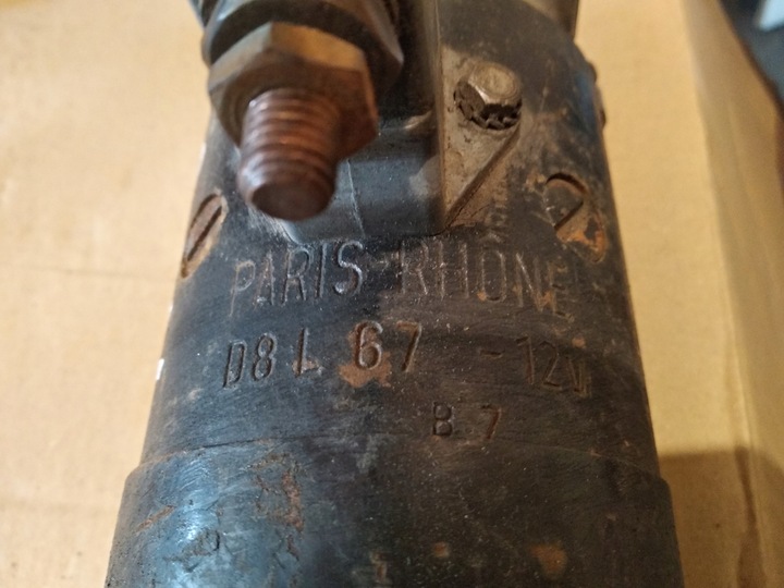 фото №5, Стартер citroen 2cv d8l67 12v na linkę