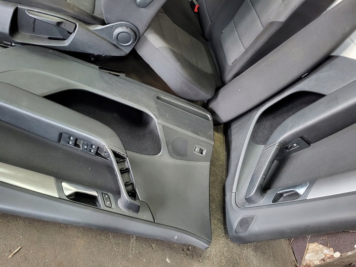 фото №14, Сиденье диван боковина сиденья обшивки vw passat b7 sedan uk ang