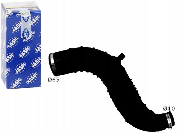 фото №1, Sasic шланг интеркулер renault clio 1,5dci