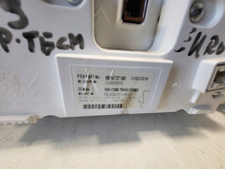 фото №7, Спидометр приборы psa peugeot 308 ii t9 9814737180