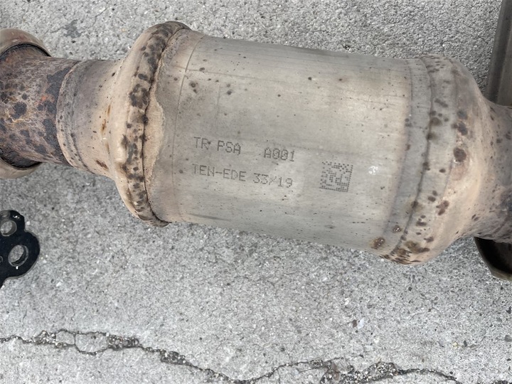 фото №9, Dpf fap каталізатор глушник 2.0 bluehdi 9831393080 toyota proace 3 iii jumpy