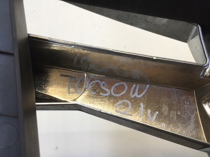 фото №9, Hyundai tucson iv 2021 решітка бампера решітка радіатора перед