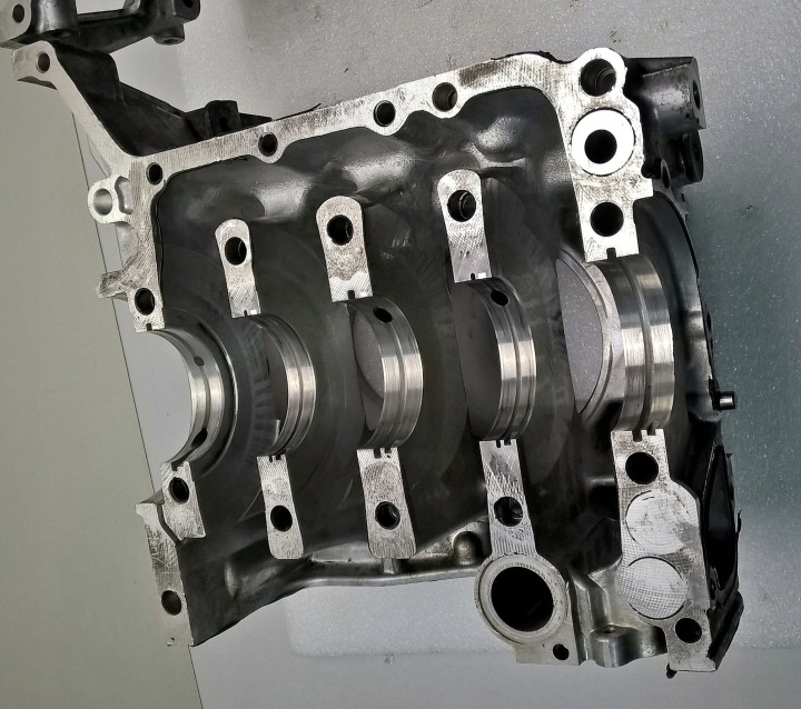 фото №9, Subaru wrx sti 2.5t шортблок ej25 ej257 b25c 705 блок  двигуна oem номер