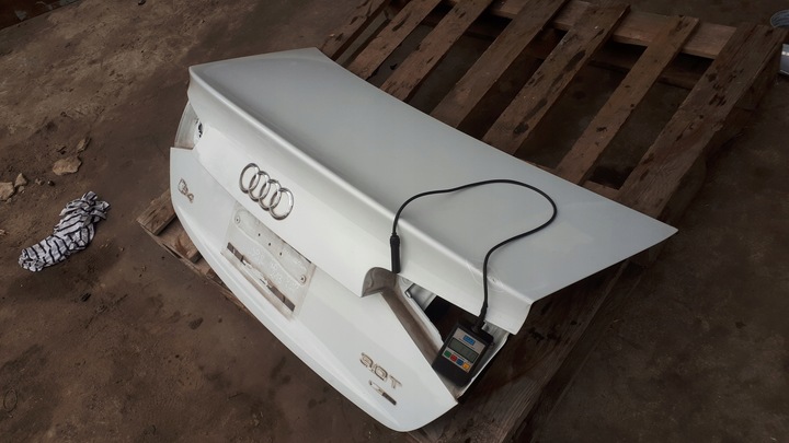 фото №10, S4 b8 рестайлинг a4 крышка багажника зад задняя sedan ls9r