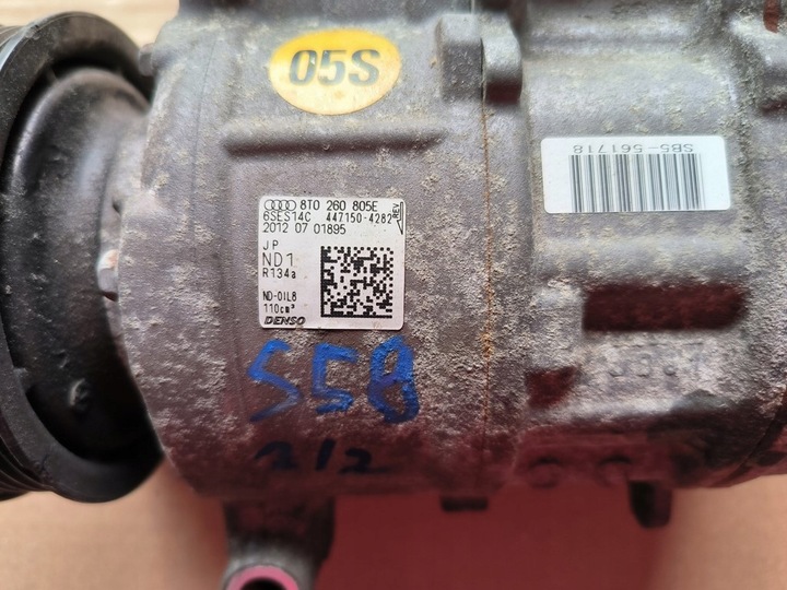 фото №9, Audi a4 a5 q5 компресор кондиціонера компресор 8t0260805e